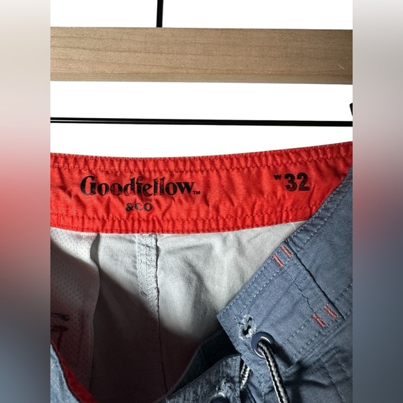 Goodfellow & Co. Men’s Striped Swim Trunks Board Shorts Size 32 - Picture 5 of 7